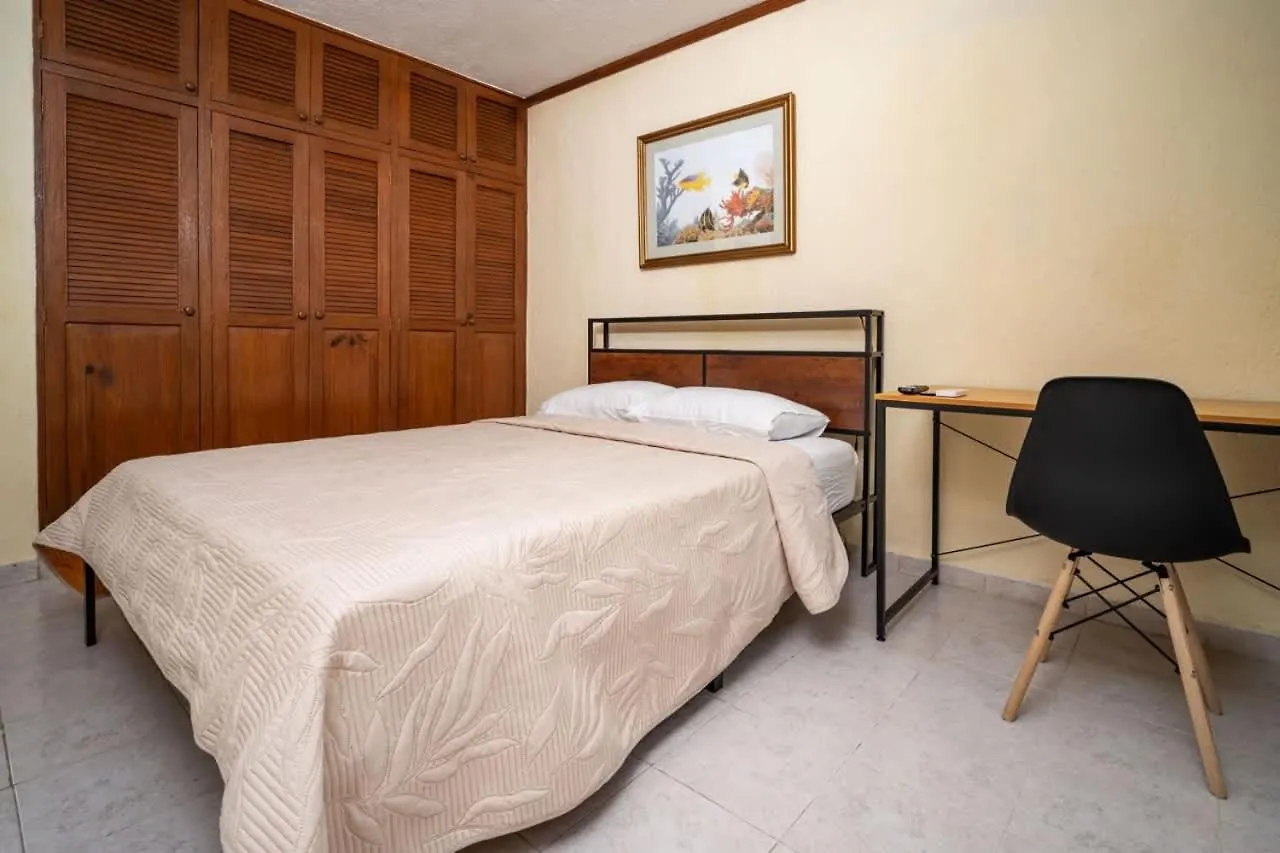 Casa Jurel Apartment Ideal Location In Cancun 2 Bedrooms Free Wifi And Kitchen
